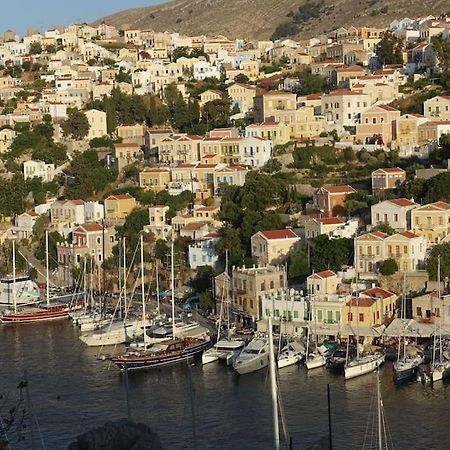 Maison Avec Terrasses Et Vues Symi Exteriör bild