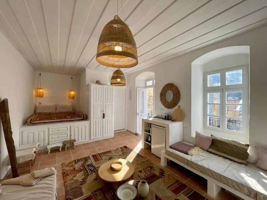 Maison Avec Terrasses Et Vues Symi Exteriör bild